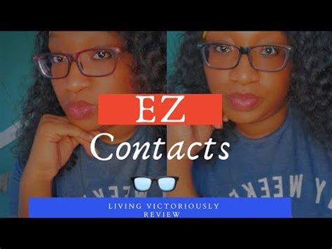 reviews for ez contacts eyeglasses.